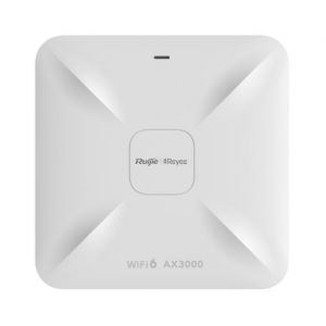 Access Point PoE Wi-Fi 6 Dual-Band AX3000 1 Porta Gigabit   1 Porta 2,5 Gigabit Ethernet RG-RAP2260 Ruijie|Reyee