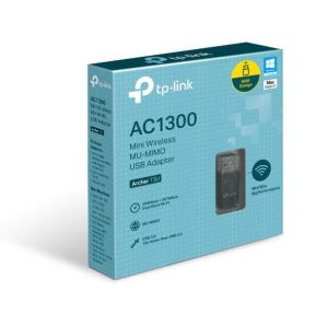 Adaptador USB Mini Wireless MU-MIMO AC1300 Archer T3U TP-Link