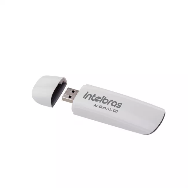 Adaptador USB Wireless Dual Band Action A1200 Intelbras