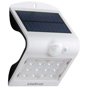 Arandela Solar LED Sem Fio Acionamento Automático ASI 220 Intelbras Luz Amarela