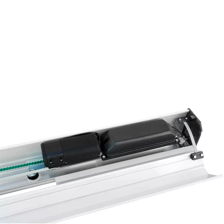 Automatizador de Porta Social Brushless Tore Caxilhada 2 Folhas 3 Metros 220V Branca 150KG
