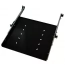 Bandeja Móvel Gaveta Ventilada 1U x 400mm Para Rack Padrão 19