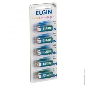 Bateria Alcalina A23 12v P/ Controles - Elgin