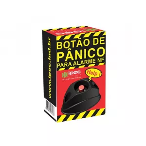 Botão de Pânico NF Para Alarme - IPEC