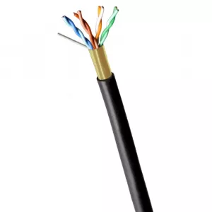 Cabo de Rede LAN CAT 5E Blindado CMX Interno/Externo F/UTP MPT - Metro