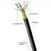 Cabo de Rede LAN CAT 5E Blindado CMX Interno/Externo F/UTP MPT - Metro