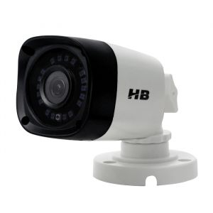 Câmera Bullet Full HD 1080p Infravermelho 20 Metros Híbrida Lente 2,8mm - HB