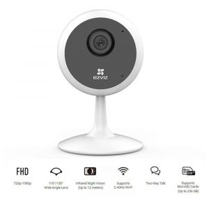 Câmera IP Sem Fio de Segurança Wi-Fi EZVIZ CS-C1C 720p HD Infravermelho