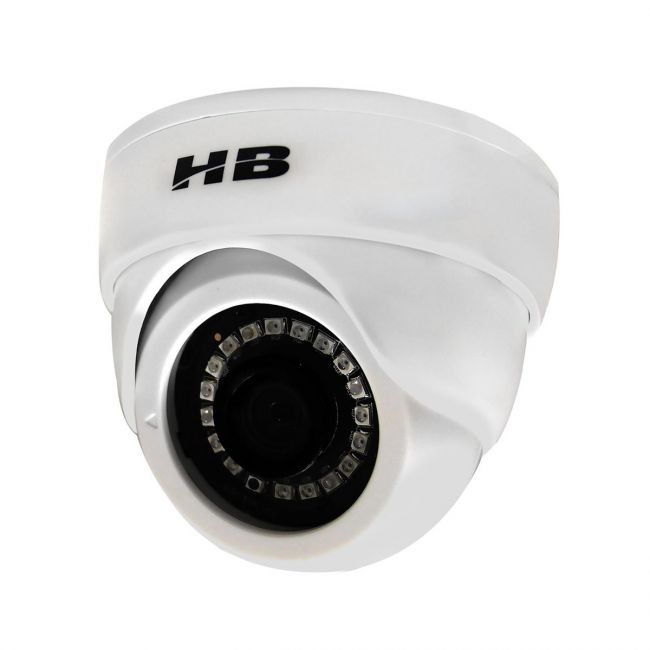 Câmera Dome Full HD 1080p Híbrida 4 em 1 Lente 2,8mm Infravermelho 25 Metros - HB