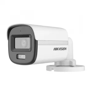 Câmera Hikvision ColorVu DS-2CE10DF0T-LPFS Infravermelho Colorido Full HD 1080p c/ Microfone