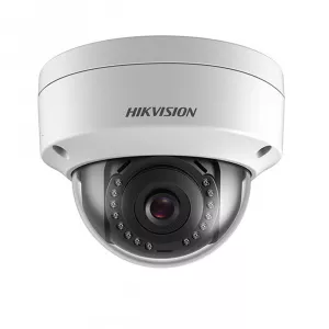 Câmera IP Dome Hikvision PoE 1MP HD Lente 2,8mm Infra 30 Metros DS-2CD1101-I