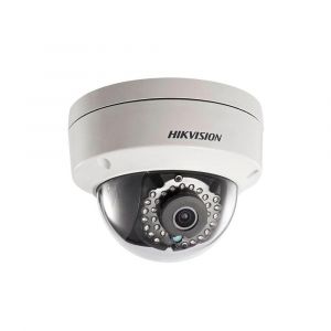 Câmera IP Dome Hikvision PoE 1MP HD Lente 2,8mm Infra 30 Metros DS-2CD1101-I