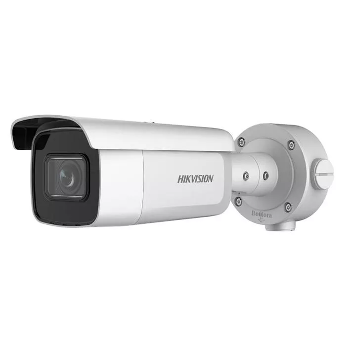 Câmera IP PoE Hikvision DS-2CD3656G2T-IZS AcuSense 5MP Lente Varifocal Infravermelho 60 Metros