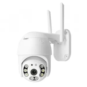 Câmera IP Sem Fio Mini Speed Dome Wi-Fi Starcolor Full HD 1080p Infravermelho Colorido IP66
