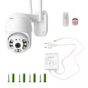 Câmera IP Sem Fio Mini Speed Dome Wi-Fi Starcolor Full HD 1080p Infravermelho Colorido IP66