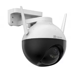 Câmera Wi-Fi Panorâmica 360º c/ Inteligência Artificial CS-C8W Ezviz Resolução 2K Visão Noturna Colorida