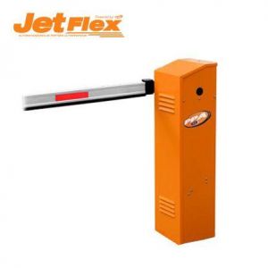 Cancela Automática Barrier PPA Jet Flex BLDC Com Barreira Retangular Articulado 5 Metros