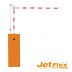 Cancela Automática Barrier PPA Jet Flex BLDC Com Barreira Retangular Articulado 6 Metros