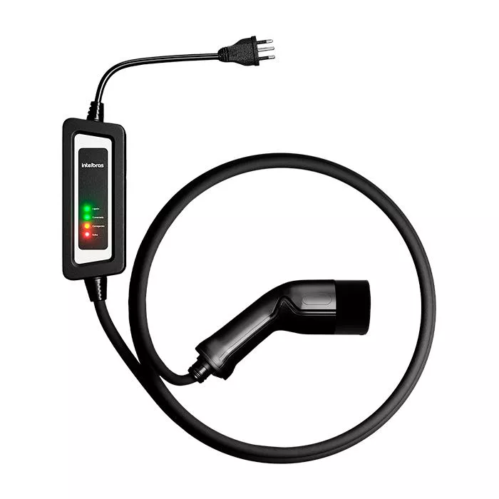 Carregador Portátil 3kW Para Veículos Elétricos CVE 3000P Intelbras