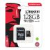 Cartão de Memória Micro SD 128GB Kingston Canvas Select Classe 10