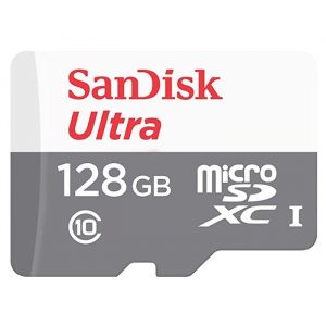 Cartão de Memória Micro SD 128GB SanDisk SDXC UHS-I Classe 10 Á Prova D'água