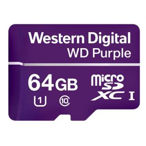 Cartão de Memória Micro SD 64GB WD Purple Western Digital