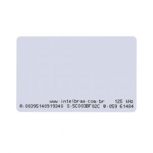 Cartão de Proximidade RFID 125 KHz TH 2000 Intelbras