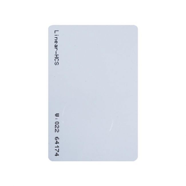 Cartão de Proximidade RFID LF 125KHz ISO Nice Linear