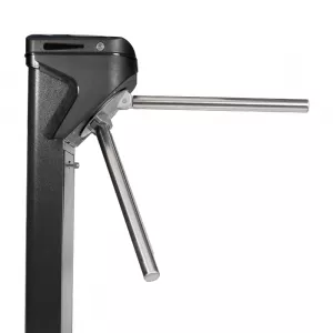 Catraca de Acesso Semiautomática Pedestal Tripé c/ 2 Controladores de Acesso Facial Garen