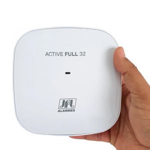 Central de Alarme Active Full 32 JFL Ethernet Wi-Fi Tecnologias DUO e BUS C/ Bateria Inclusa