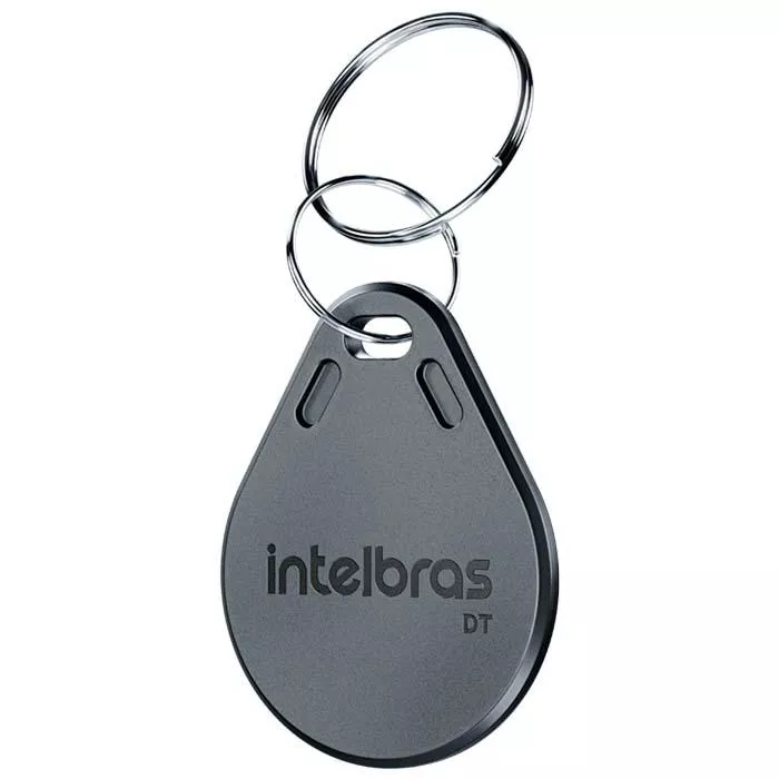 Chaveiro de Aproximação Tag Dupla Tecnologia RFID 13,56MHz e 125 kHz Intelbras TH 1000 DT