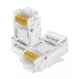Conector RJ45 CAT6 de Passagem EZ Crimp - FC Fontes