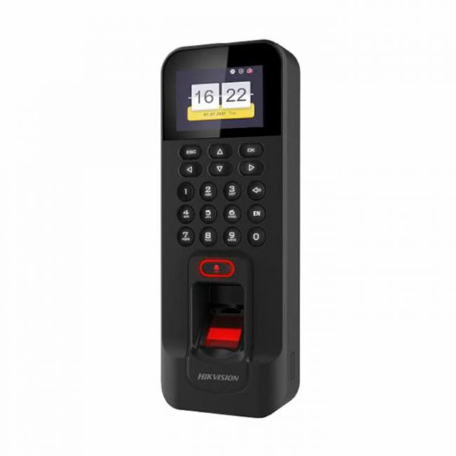 Controlador de Acesso Biométrico Mifare DS-K1T804BMF Hikvision