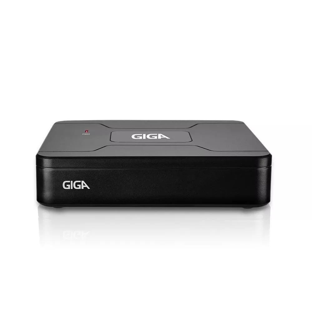 DVR Gravador Híbrido 4 Canais Open HD Lite 1080N Giga Security GS0082