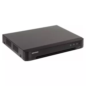 DVR Hikvision Gravador 8 Canais iDS-7208HQHI-M1/S Inteligência AcuSense 4 Megapixel