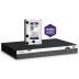 DVR Intelbras MHDX 3132 Gravador de Vídeo 32 Canais Multi HD 5 Megapixel c/ HD 4TB WD Purple