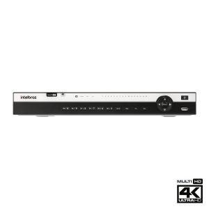 DVR Intelbras MHDX 5216 Gravador Digital de Vídeo 16 Canais 4K Ultra HD