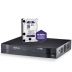 DVR Intelbras Multi HD MHDX 1108 Gravador 8 Canais Full HD 1080P Com HD 1TB Western Digital WD Purple