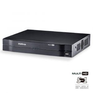 DVR Intelbras Multi HD MHDX 1116 Gravador Digital de Vídeo 16 Canais Full HD 1080P