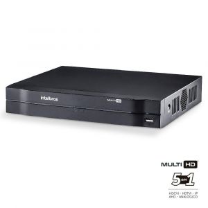 DVR Multi HD Intelbras MHDX 3108 Gravador Digital de Vídeo 8 Canais 4 Megapixel Com HD 2TB WD Purple