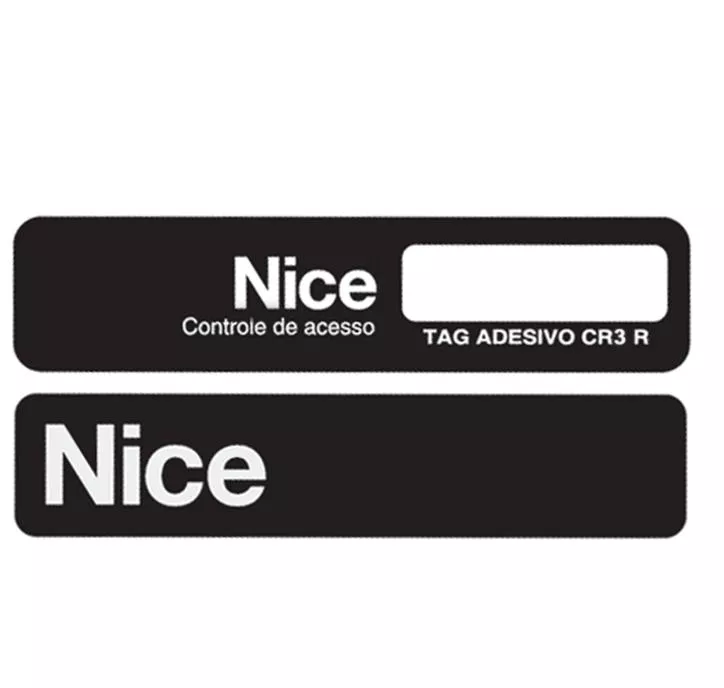 Etiqueta Veicular TAG Adesiva UHF CR3 R Nice Linear