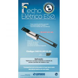 Fecho Elétrico 12v E50 - Soprano