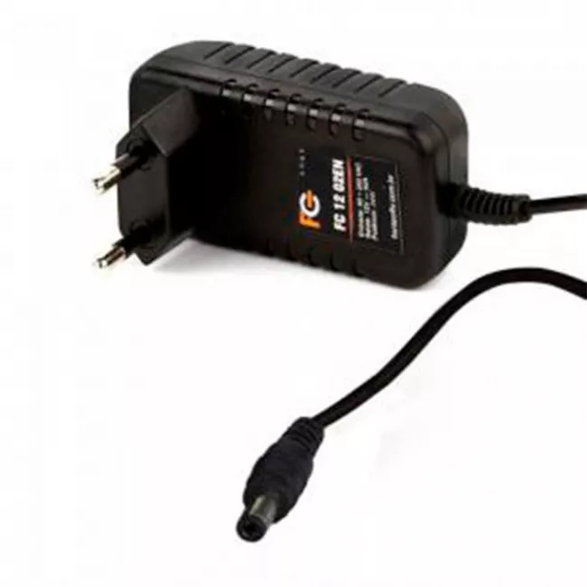 Fonte Eletrônica de Alimentação 12V 3A Tipo Adaptador - FC