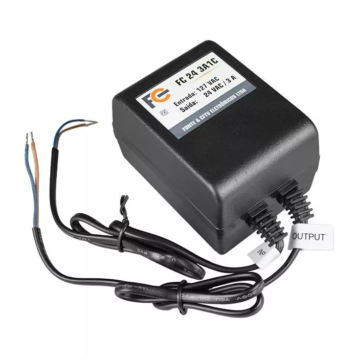 Fonte Para Speed Dome 24V 3A - FC