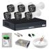 Kit 6 Câmeras de Segurança Full HD Completo c/ DVR 8 Canais MHDX 1208 Intelbras