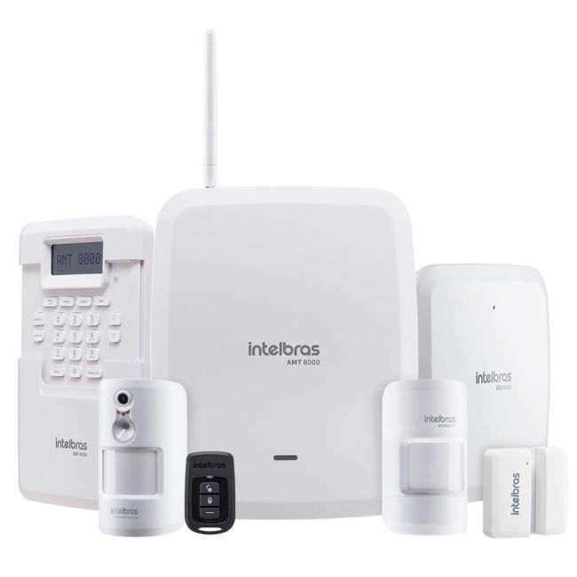 Kit de Alarme Intelbras WiFi AMT 8000 WiFi Monitorada