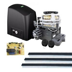 Kit Automatizador Deslizante RCG Motor Portão Eletrônico Slider Clean PL