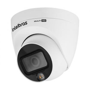 Kit Câmeras de Segurança Intelbras 8 Canais Sistema de Vigilância c/ Câmeras Full Color 1080p