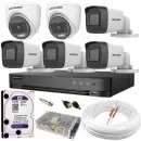 Câmera Dome Hikvision ColorVu DS-2CE70DF0T-PF Infravermelho Colorido Full HD 1080p