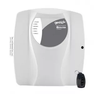  Kit Cerca Elétrica Genno Nice 100 Metros de Muro C/ Alarme 5 Sensores Sem Fio Magnético e IVP